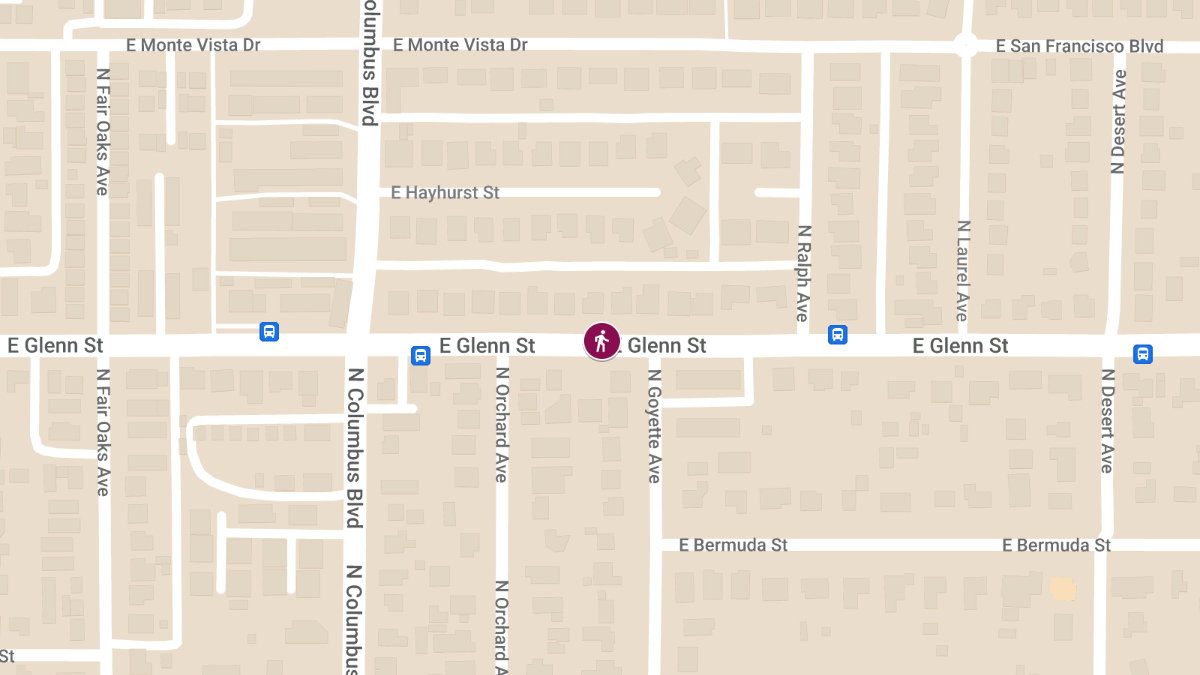 Pedestrian Accident at E. Glenn St. and N. Goyette Ave