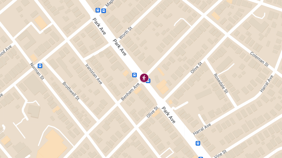 Pedestrian Critically Injured in Accident at Park Ave and Benham Ave