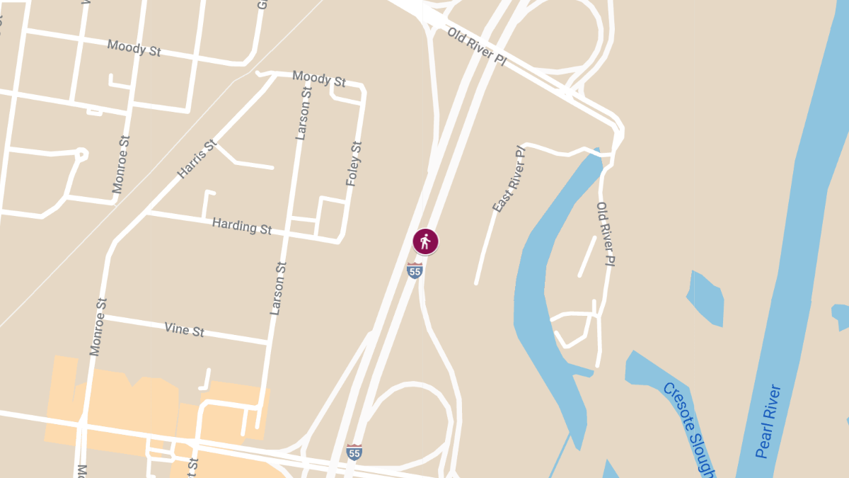 Pedestrian Fatality in Vehicle Accident on I-55