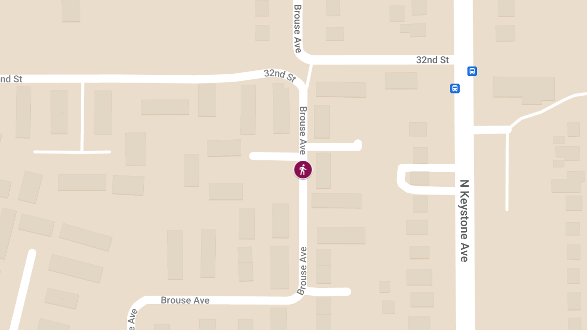 Pedestrian Incident at 3102 Brouse Ave