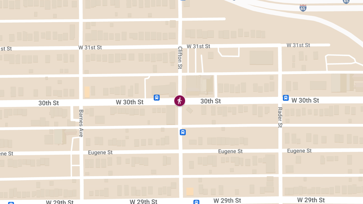 Pedestrian Incident at W 30th St & Clifton St