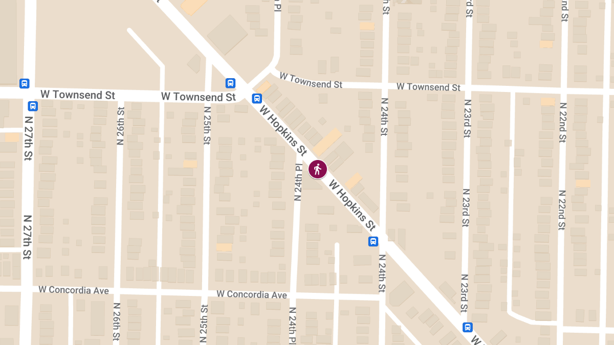 Pedestrian Injured in Accident at 39/Hopkins