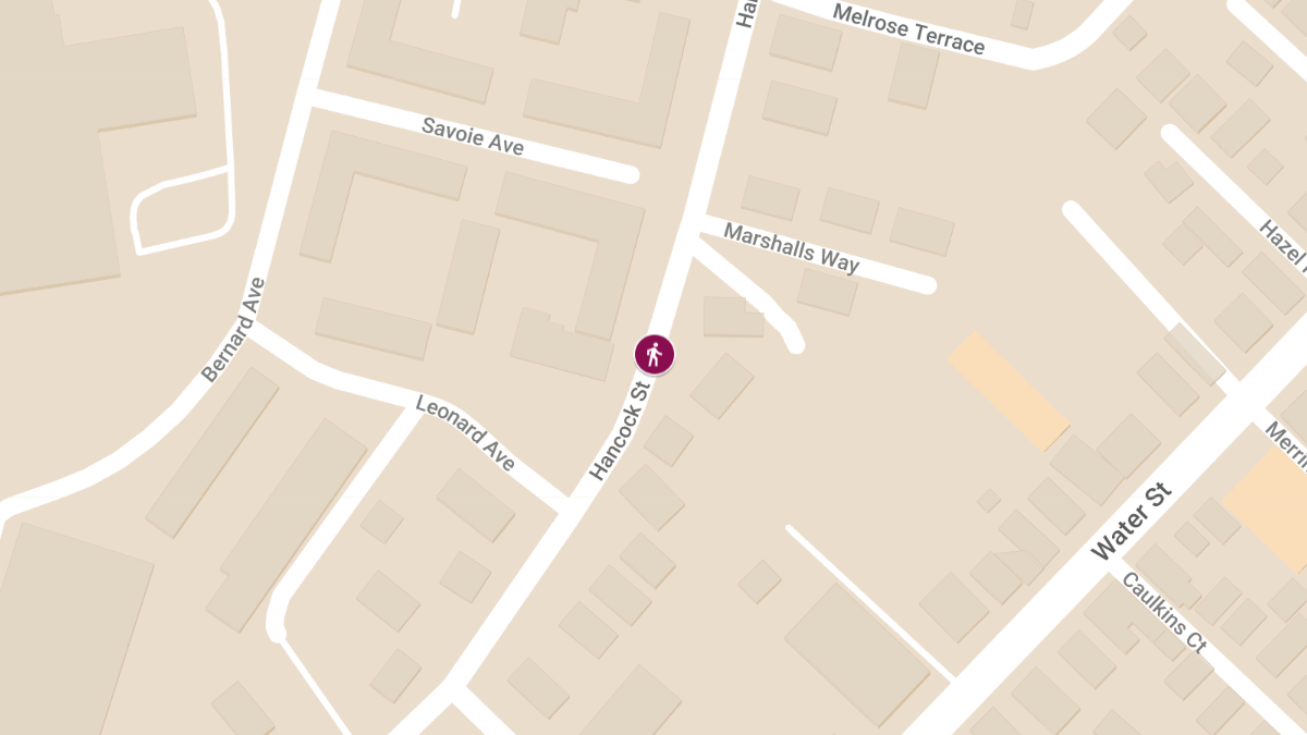 Pedestrian Injured in Accident on Hancock St