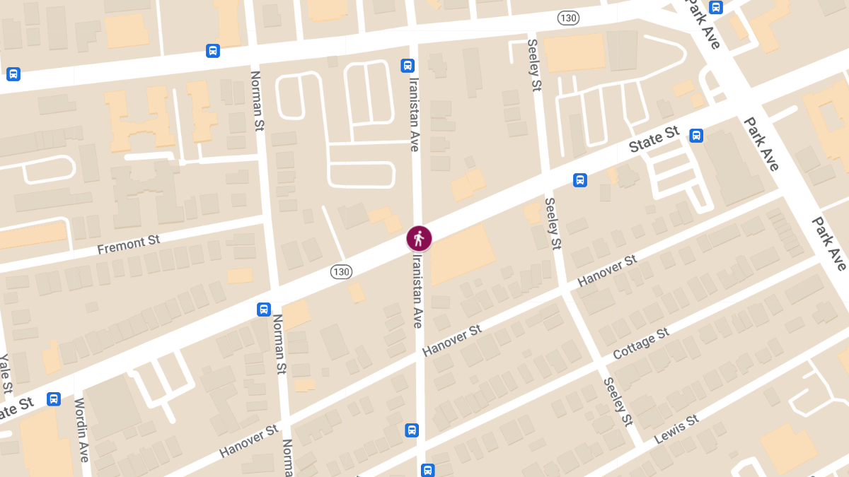 Pedestrian Injured in Hit-and-Run on State St at Iranistan Ave