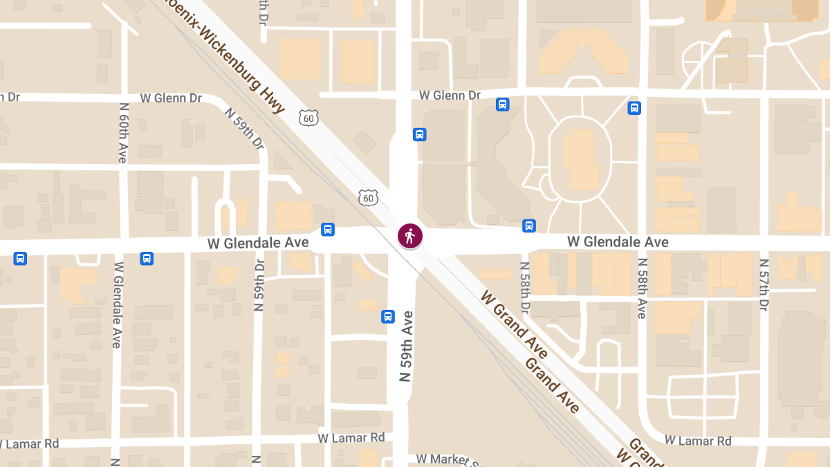 Pedestrian Involved Accident at 59th Ave and Glendale Ave