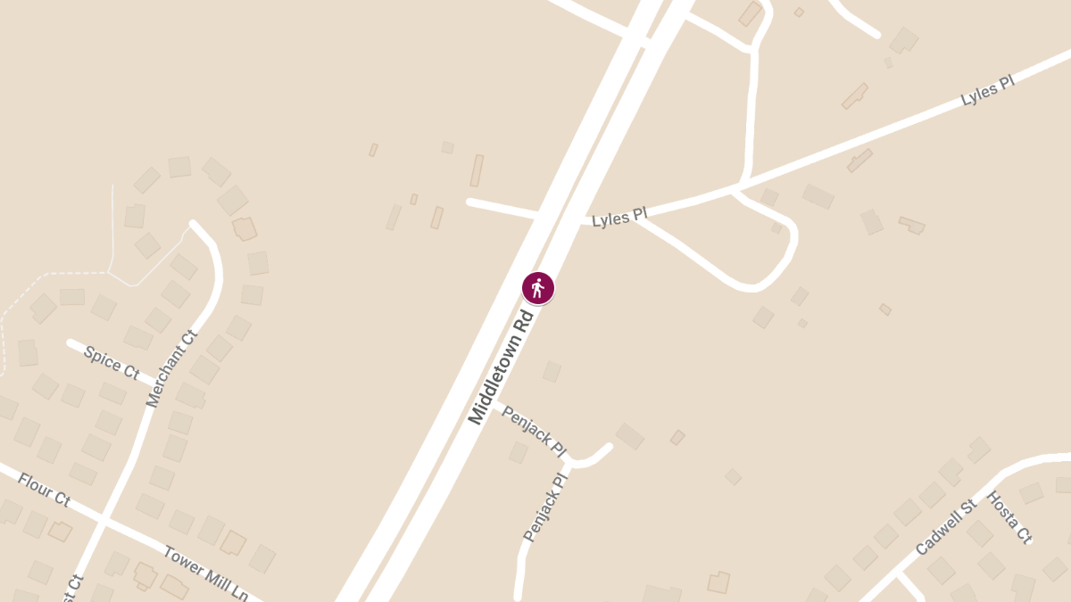 Pedestrian Killed in Accident Involving Dump Truck on Middletown Rd near Lyles Pl