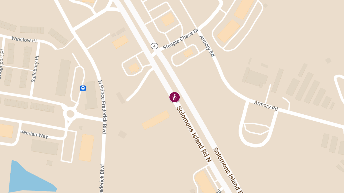 Pedestrian Killed in Accident on Solomons Island Rd Near Church St