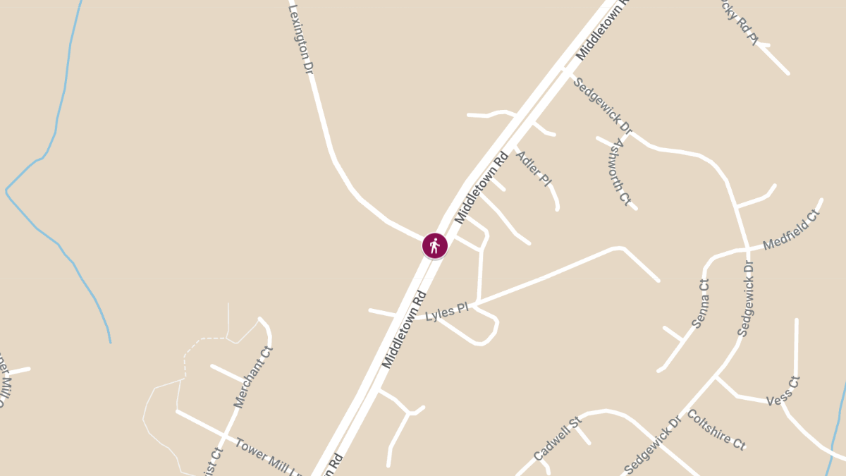 Pedestrian Killed in Dump Truck Accident at Middletown Rd and Lexington Dr
