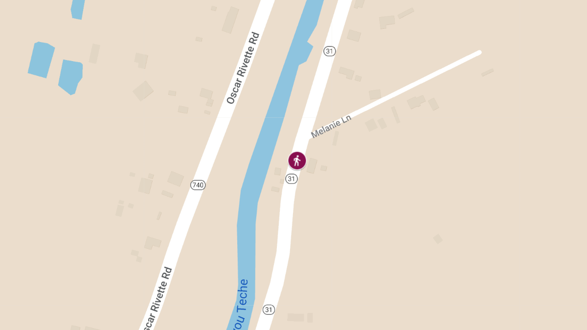 Pedestrian Killed in Fatal Crash on La. Hwy 31 near Melanie Ln