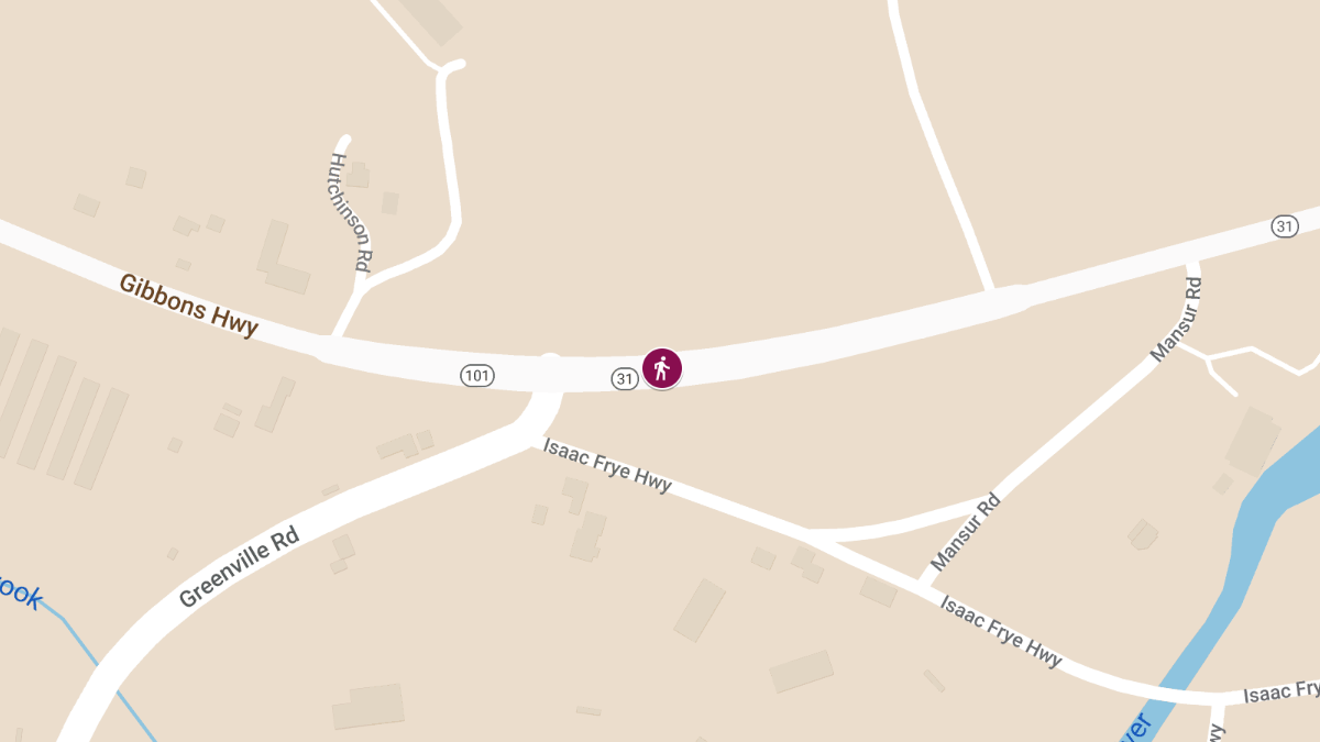 Pedestrian Struck and Entrapped by Vehicle on Rte 31
