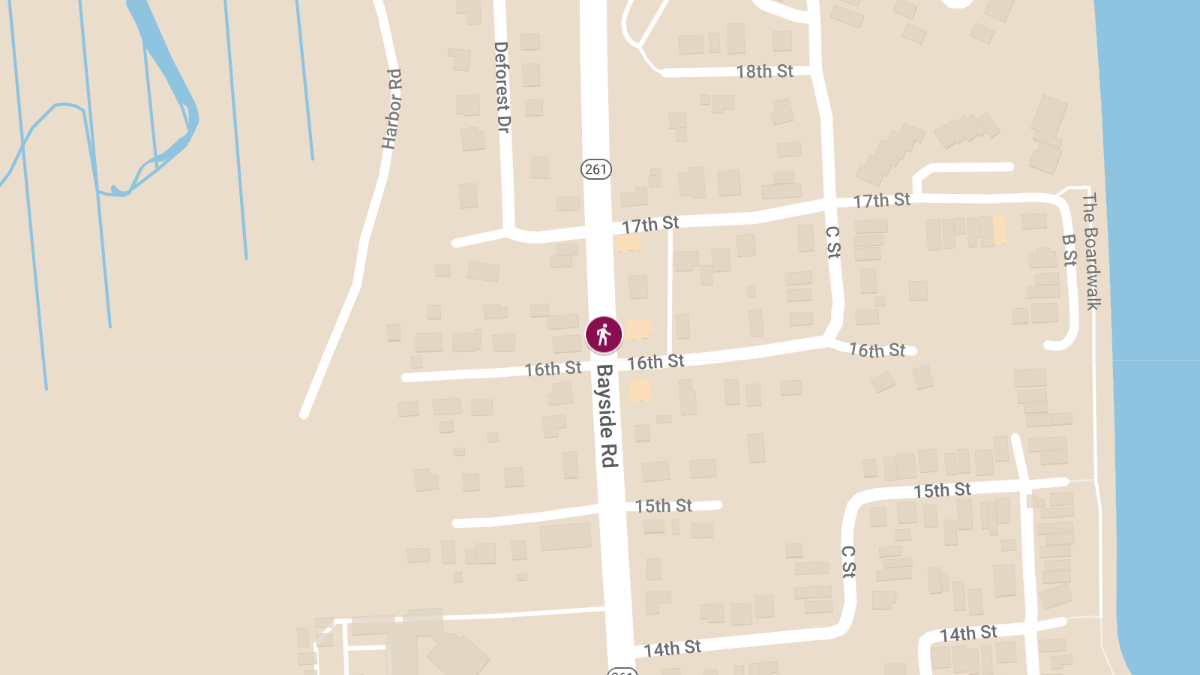Pedestrian Struck by Vehicle on Bayside Rd