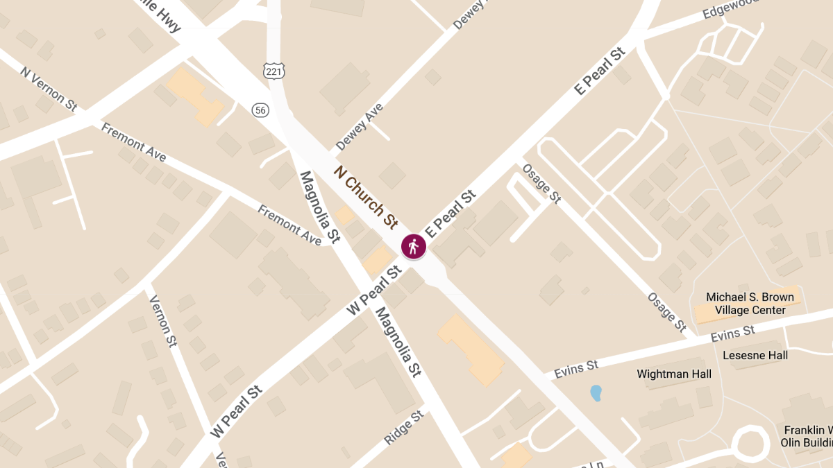 Pedestrian Struck by Vehicle on North Church St