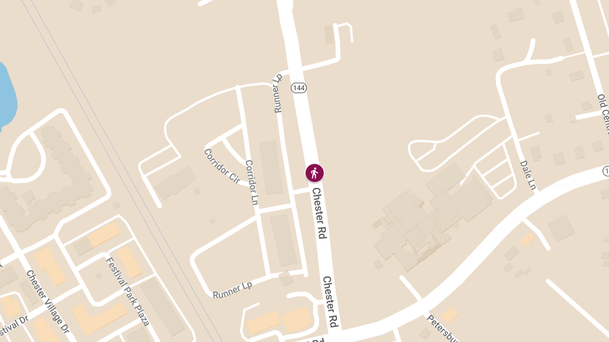 Pedestrian Suffers Life-Threatening Injuries in Crash at Chester Rd & Whistle Stop Rd