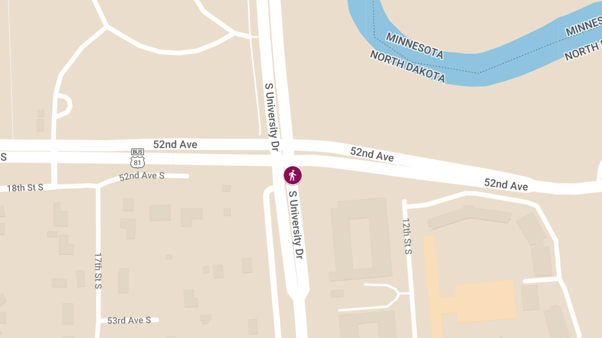 Pedestrian vs. Electric Bike Accident on University Dr N