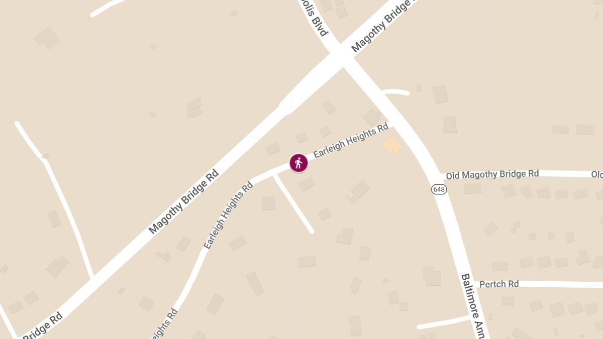 Possible Pedestrian Struck on Earleigh Heights Rd Near B&A Trail