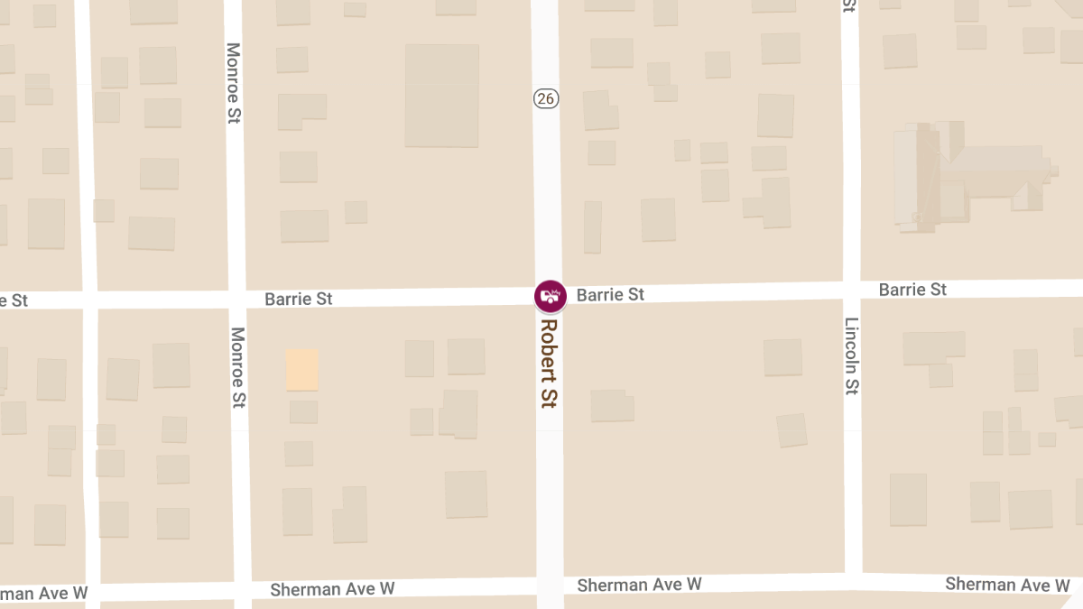 Robert and 2 Others Injured in Accident at Barrie St & Robert St