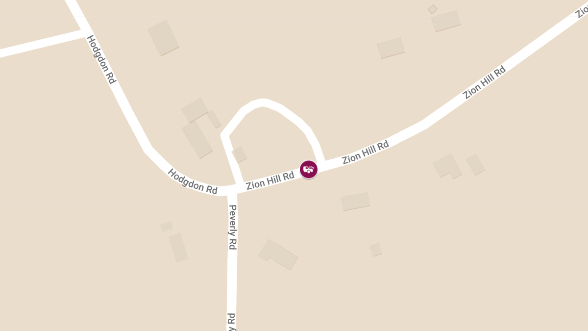 Rollover Accident with Injuries at Zion Hill Rd
