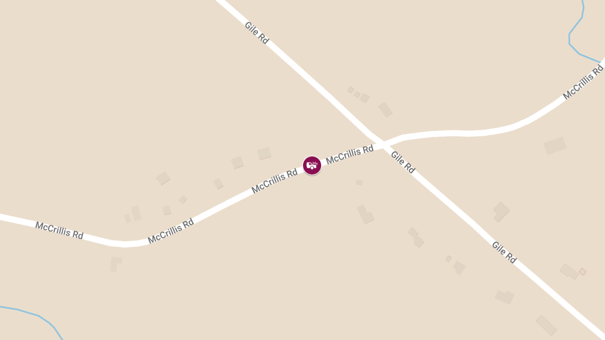 Rollover Crash with Injuries on McCrillis Rd