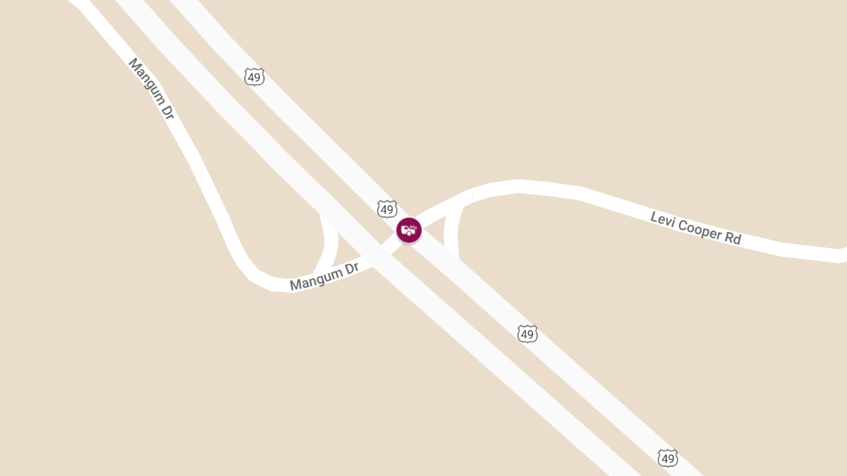 Rollover Crash with Injury at Highway 49 and Levi Cooper Road