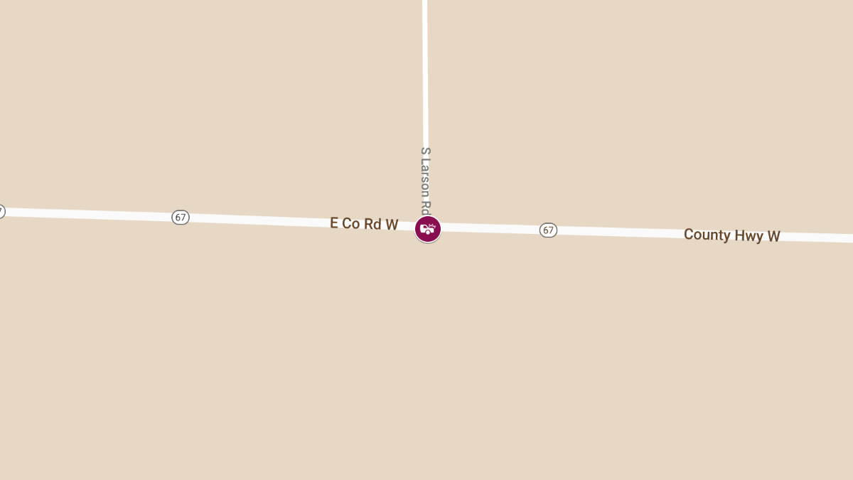 Rollover Traffic Accident with Injuries at Hwy 67 and Larson Rd