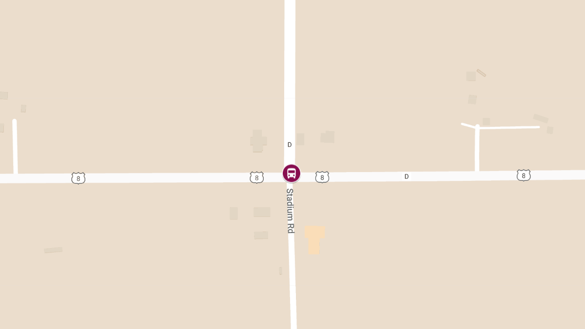 School Bus Crash with Injury at US Highway 8 and Stadium Rd