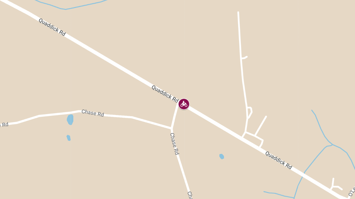 Serious Injuries in Bicycle Accident on Quaddick Rd