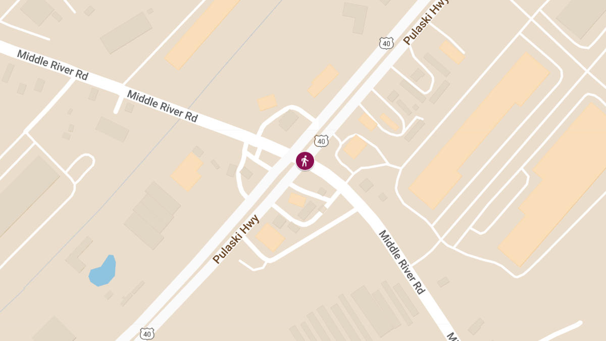 Serious Injury in Hit-and-Run Accident on Pulaski Hwy and Middle River Rd