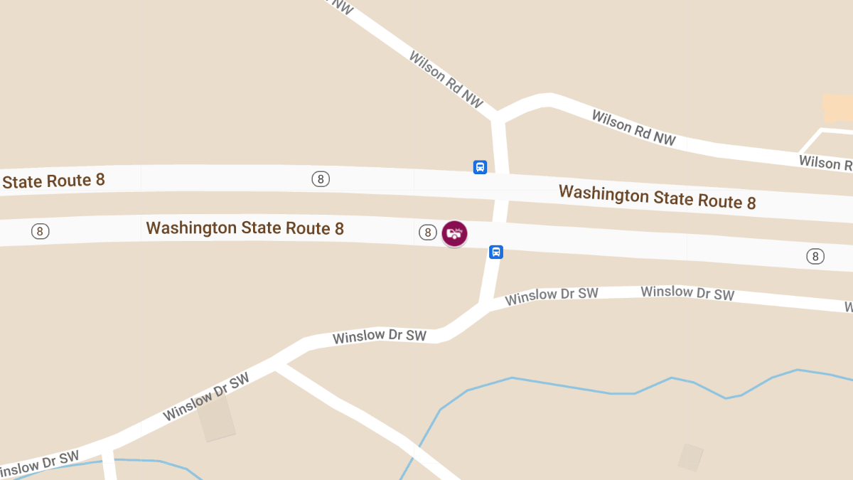 Serious Injury in Vehicle Collision on SR 8 West of Winslow Dr