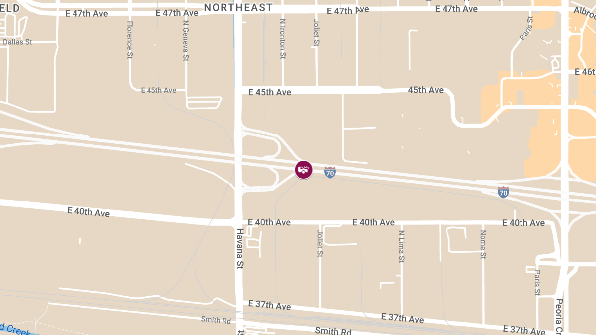 Six-Car Crash Causes Serious Injuries on I-70 near Havana St