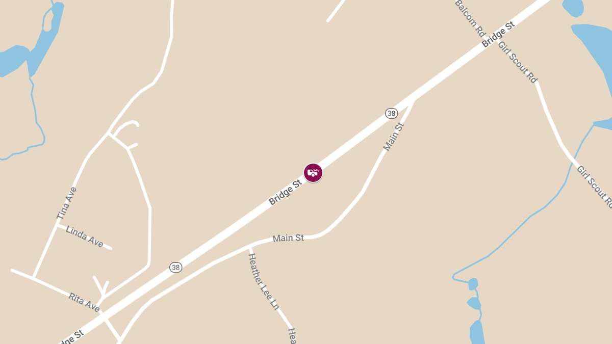 Six Injured in Two-Car Crash on Bridge St