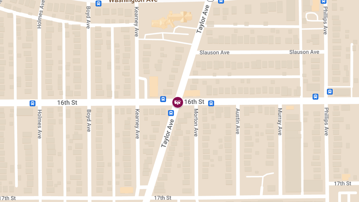 Three Injured in Accident at 16th St and Taylor Ave