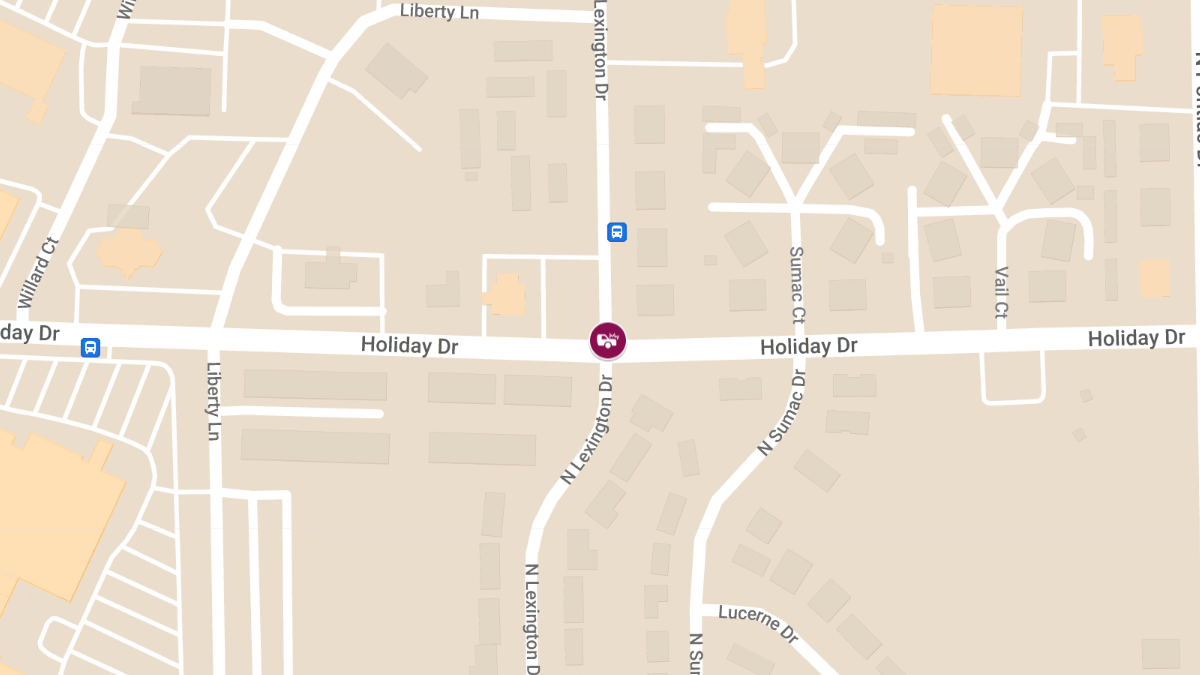 Traffic Accident with Injuries at Holiday and Lexington