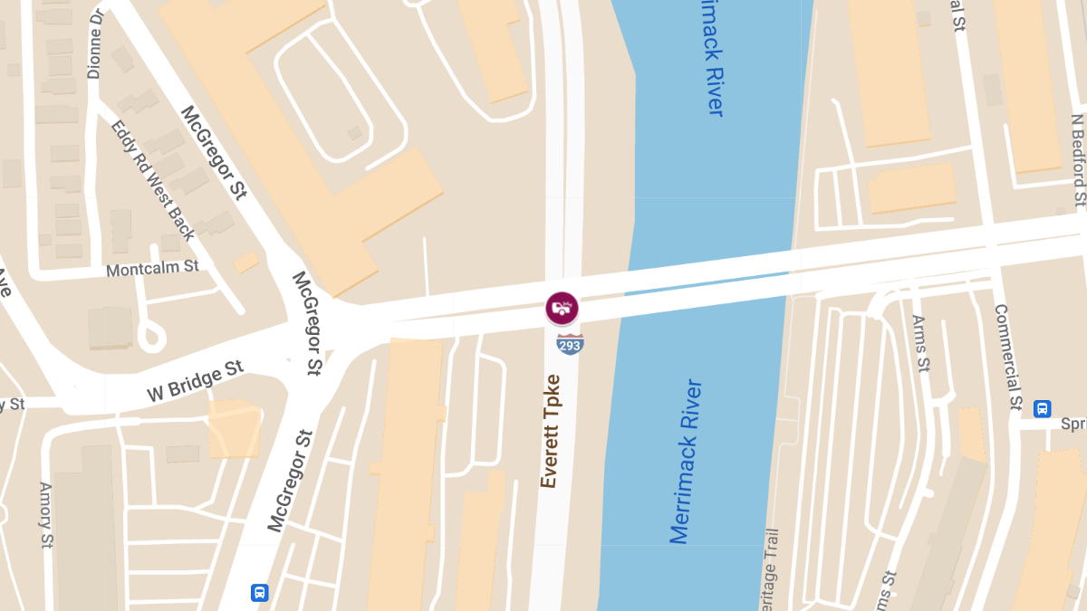 Traffic Accident with Injuries on 293 North, Exit 5 Off-Ramp