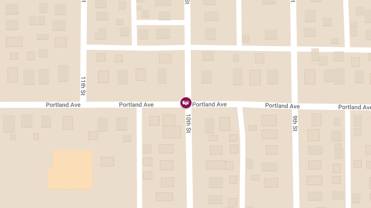 Traffic Accident with Injury at 10th and Portland