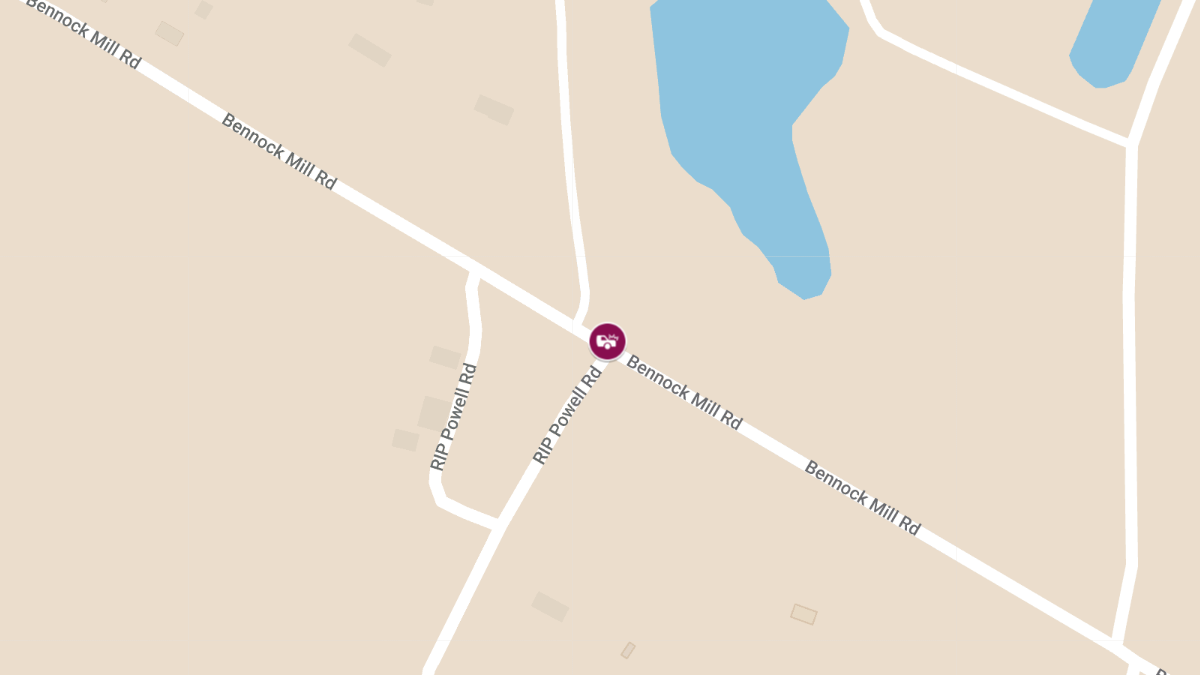Traffic Accident with Injury at 1115 Bennock Mill Rd