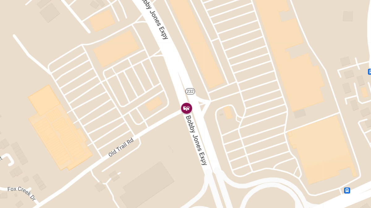 Traffic Accident with Injury at Bobby Jones Expy and Old Trail Rd