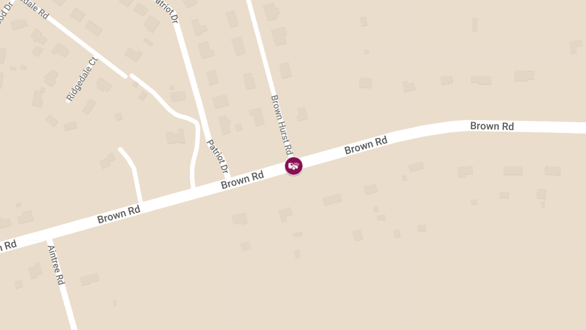 Traffic Accident with Injury at Brown Rd and Brown Hurst Rd