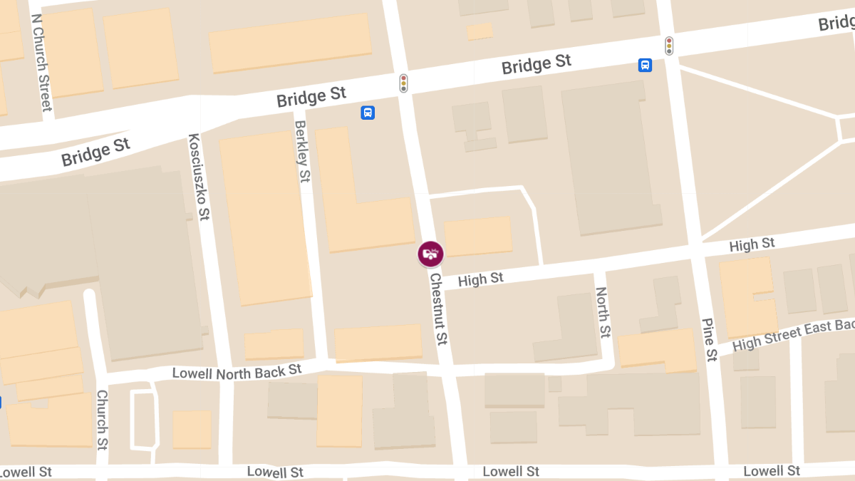 Traffic Accident with Injury at High St & Chestnut St