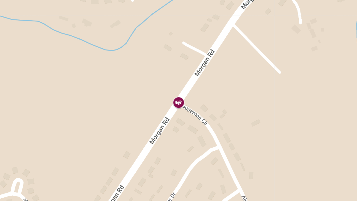 Traffic Accident with Injury at Morgan Rd and Algernon Cir