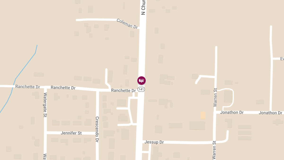 Traffic Accident with Injury on Highway 141