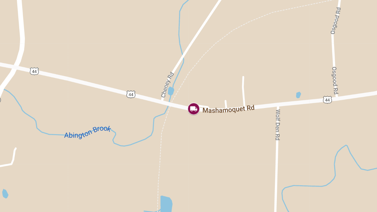 Truck vs Car Collision with Injuries on Mashamoquet Rd