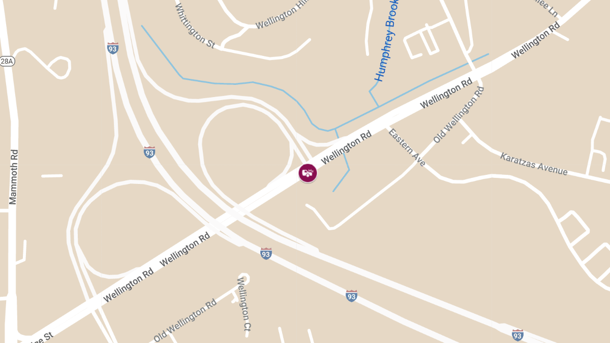 Two-Car Accident with Injuries on Wellington Rd Near Route 93 Off-Ramp