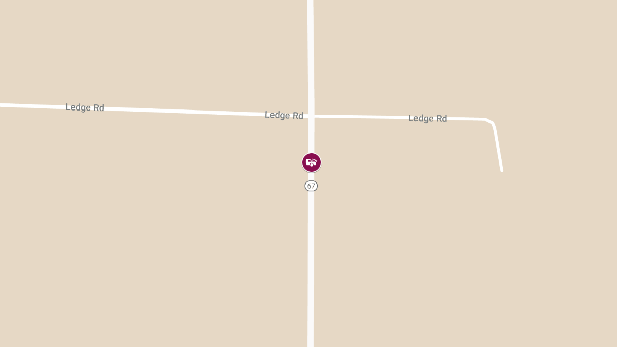 Two-Car Collision on Hwy 67 Results in Ten Injuries