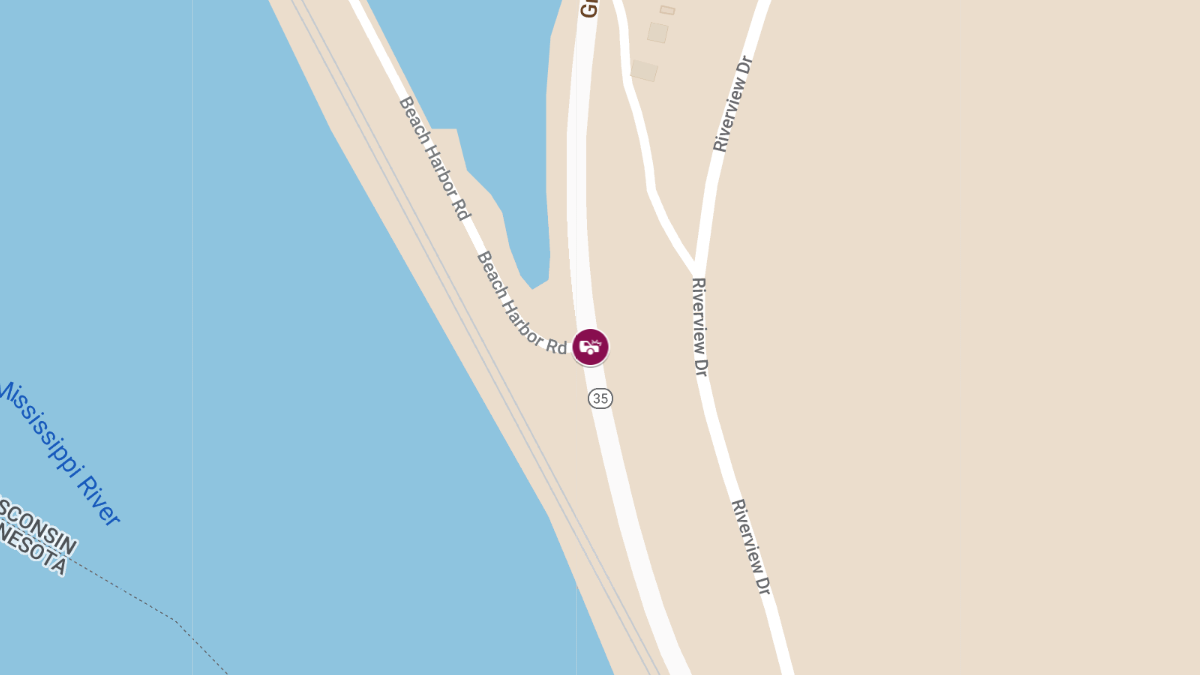 Two Hospitalized After 3-Vehicle Crash on Hwy 35 at Beach Harbor Rd