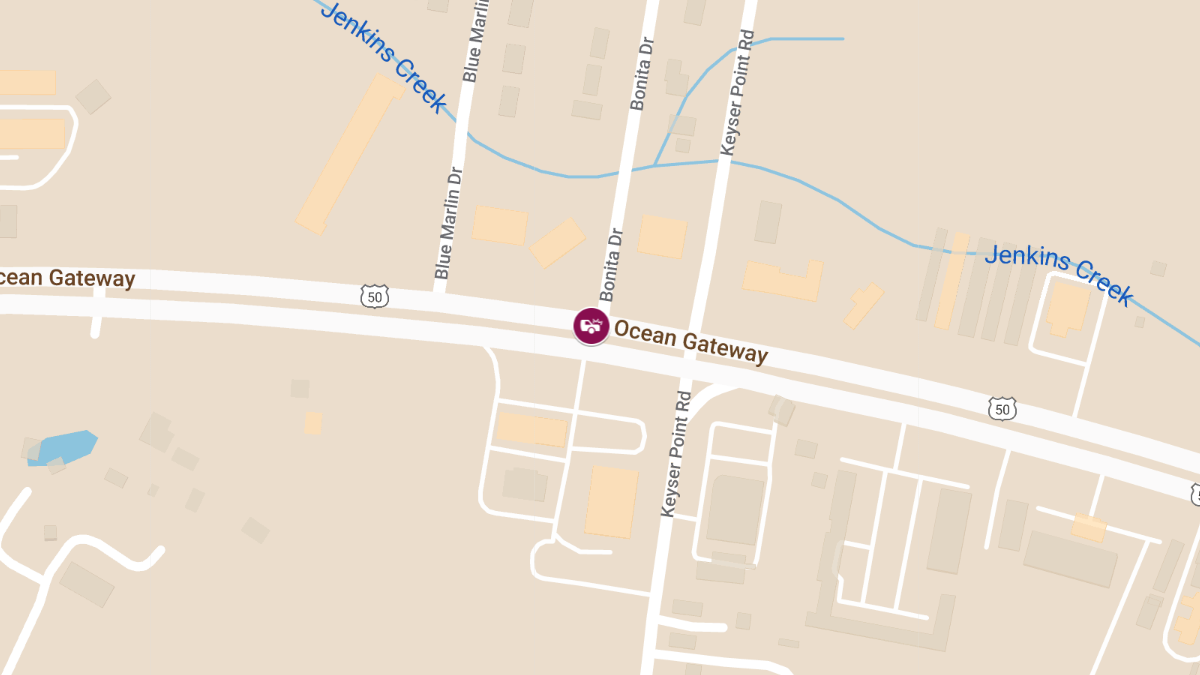 Two Injured in Crash at Ocean Gateway Near Taphouse West