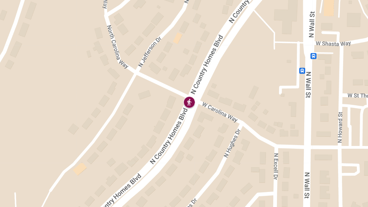 Two Injured in Pedestrian Accident on N Country Homes Blvd