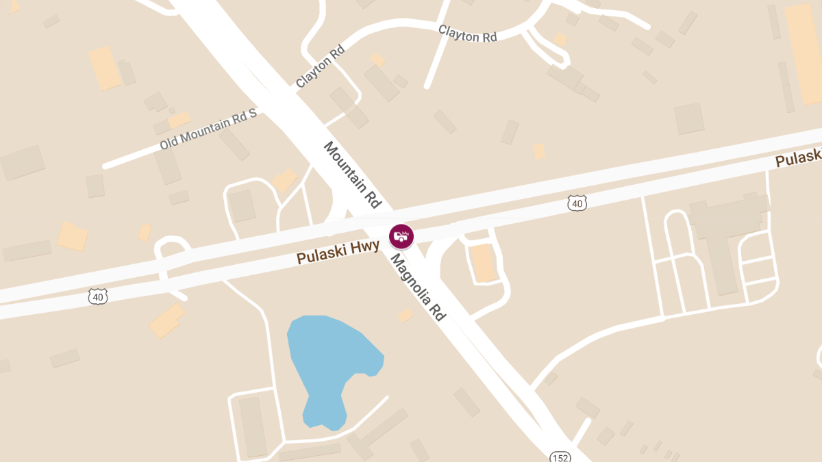 Two Injured in Vehicle Accident on Pulaski Hwy at Mountain Rd