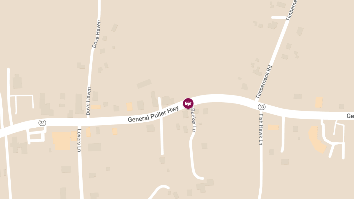 Two Killed in Head-On Crash on General Puller Hwy