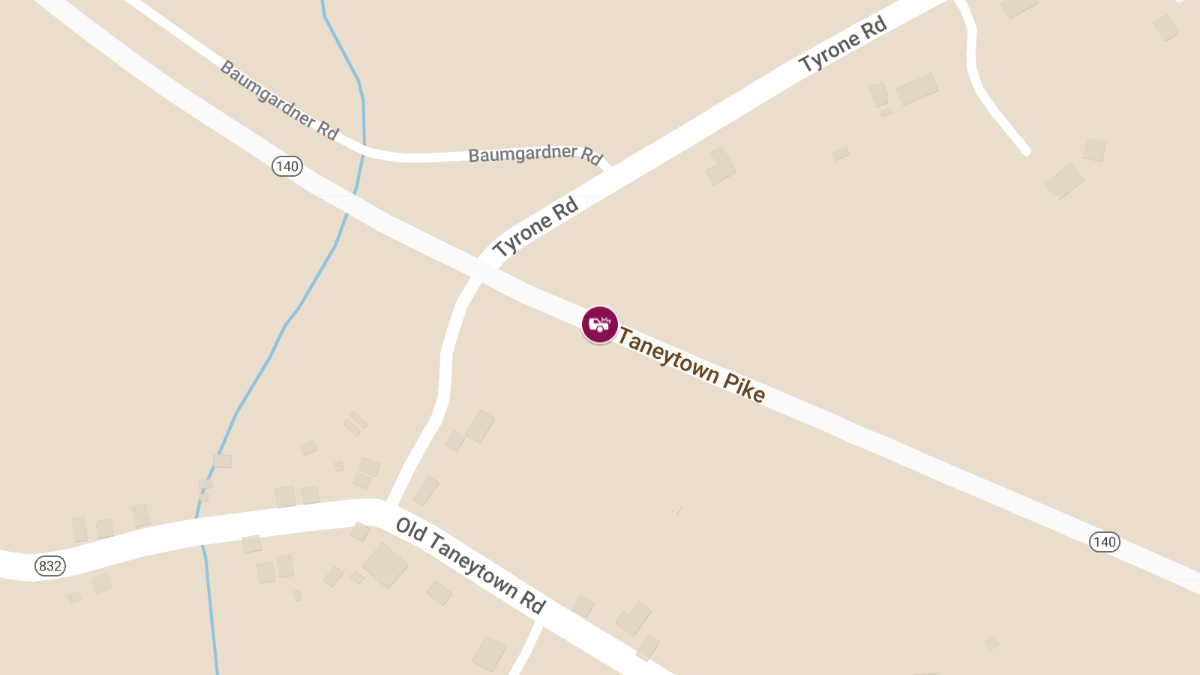 Two Trapped in Vehicle Accident on Taneytown Pike near Tyrone Rd