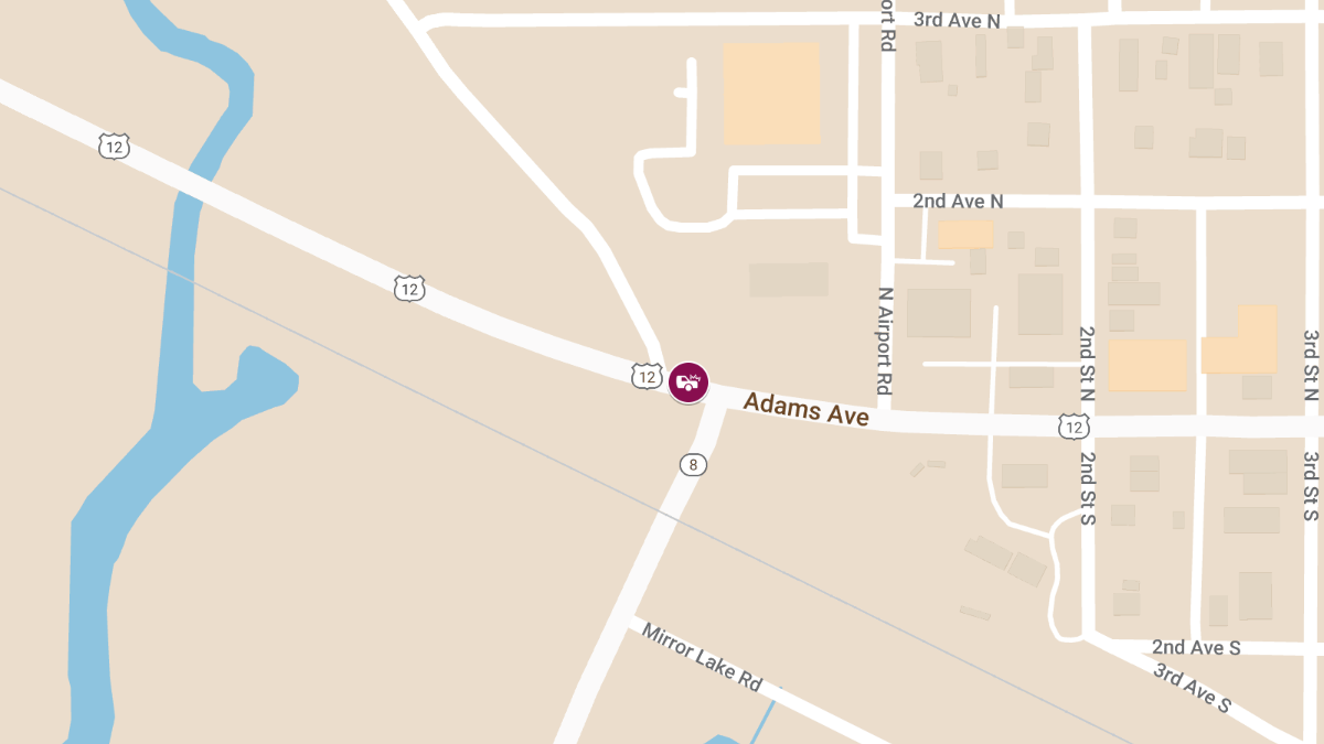 Two-Vehicle Crash on Hwy 12 Results in Injuries